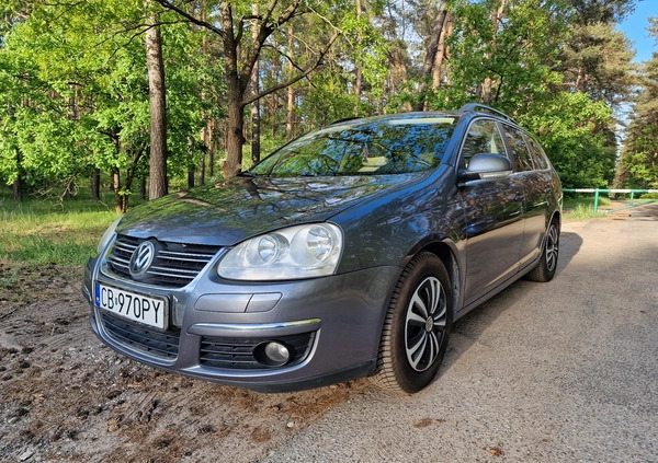 Volkswagen Golf cena 16500 przebieg: 198000, rok produkcji 2007 z Bydgoszcz małe 352